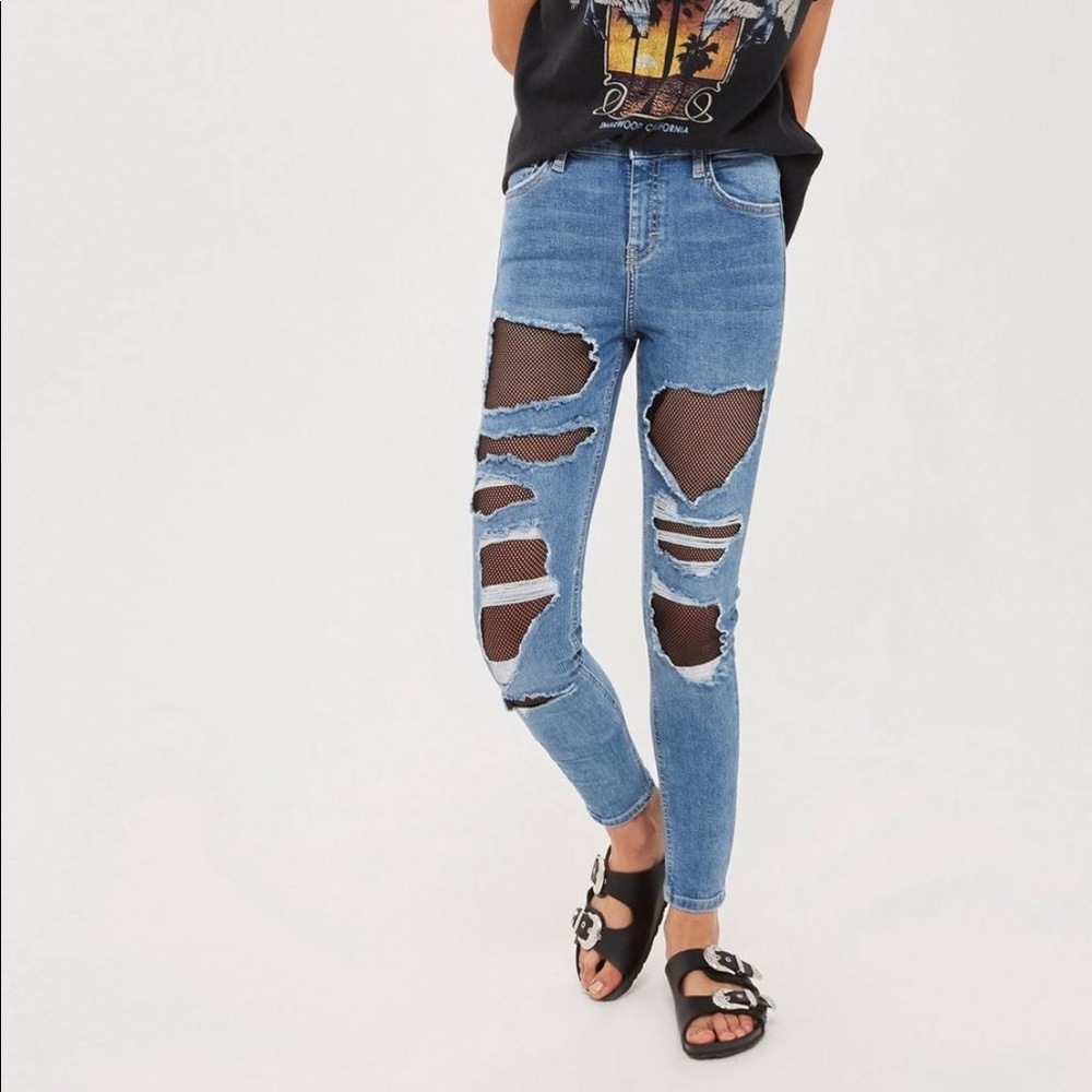 SOLD Topshop Moto Jamie Denim Jeans